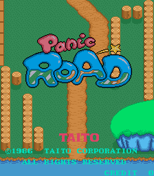 Panic Road Title Screen